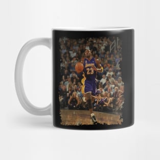 Mitch Richmond in Lakers Mug